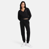 Bluze Pantaloni sport Nike Sportswear Phoenix Mid-Rise pentru femei negru