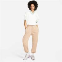 Bluze Pantaloni sport Nike Sportswear Phoenix talie inalta supradimensionat pentru femei hemp alb