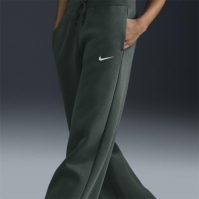 Bluze Pantaloni sport Nike Sportswear Phoenix talie inalta Wide-Leg pentru femei vintage verde