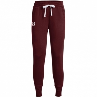 Pantaloni Under Armor Rival claret 1356416 690 femei