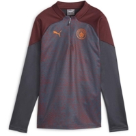 Bluze Puma Mcfc antrenament W Drill Top pentru femei strong gri