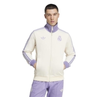 Bluze trening adidas Originals Real Madrid Beckenbauer pentru adulti lila alb