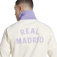 Bluze trening adidas Originals Real Madrid Beckenbauer pentru adulti lila alb