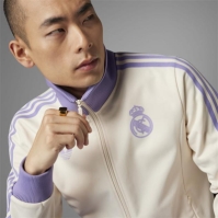 Bluze trening adidas Originals Real Madrid Beckenbauer pentru adulti lila alb