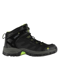 Bocanci Gelert Softshell Mid pentru copii negru verde lime