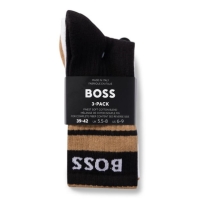 Boss 3P QS Rib cu dungi CC 10259874 0 bej alb negru