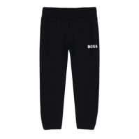 Pantaloni jogging Boss Small Logo pentru copii negru 09b