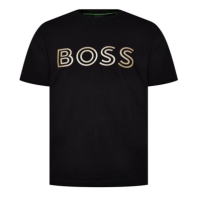 Boss Tee 1 10247491 01 negru auriu