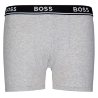 Boxeri Boss Boss 2 Pck Lgo copii gri a32