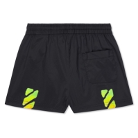 Boxeri OFF alb Off Beach copii negru multicolor