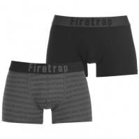 Boxeri Set 2 Firetrap negru dungi