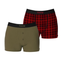 Boxeri Set 2 Firetrap negru verde