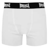 Pantaloni scurti Set 2 Lonsdale Trunk pentru baietei alb negru