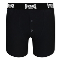 Boxeri Set 2 Lonsdale pentru copii alb negru