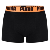 Boxeri Set 2 Puma pentru Barbati gri portocaliu