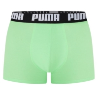 Boxeri Set 2 Puma pentru Barbati verde ghecko