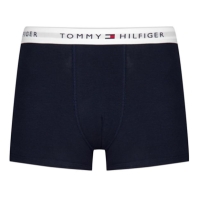 Boxeri Set 2 Tommy Hilfiger of pentru copii bej albastru 0su