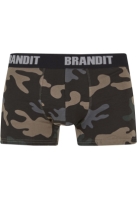 Boxeri Set de 2 Logo camuflaj negru Brandit