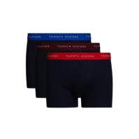 Set de 3 Boxeri Tommy Hilfiger Signature rosu bleumarin bur 05k