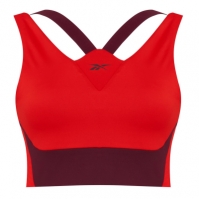 Bustiera sport Reebok pentru femei rosu