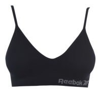 Bustiera sport Set 2 Reebok pentru femei negru