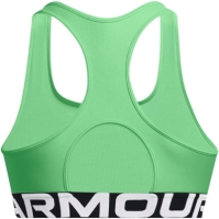 Bustiera sport Under ARMOUR HeatGear® Armour Mid Branded pentru Femei verde