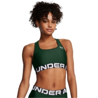 Bustiera sport Under ARMOUR HeatGear® Armour Mid Branded pentru Femei verde