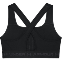 Bustiera sport Under Armour Mid Crossback + pentru femei negru