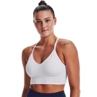 Bustiera sport Under Armour Seamless alb