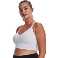 Bustiera sport Under Armour Seamless alb