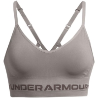 Bustiera sport Under Armour Seamless Low Impact Longline gri