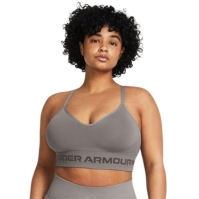 Bustiera sport Under Armour Seamless Low Impact Longline gri