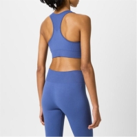 Bustiera sport USA Pro Crop bijou albastru