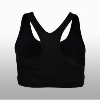 Bustiera neagra fitness Nike Swoosh Futura Bra Femei