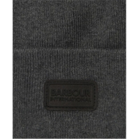 Caciula Beanie Barbour International Sensor tricot gri 1g31