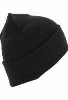 Caciula Beanie Basic Flap Long Version negru MasterDis