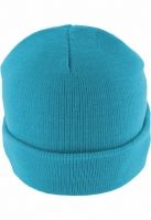 Caciula Beanie Basic Flap turcoaz MasterDis