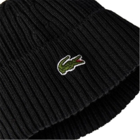 Caciula Beanie Lacoste Lacoste tricot barbati negru