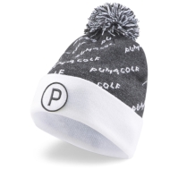 Caciula Beanie Puma Pom Pom pentru barbati alb