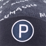 Caciula Beanie Puma Pom Pom pentru barbati bleumarin alb