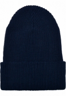 Caciula Beanie Recycled Yarn Ribbed tricot bleumarin Flexfit