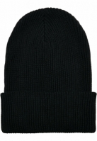 Caciula Beanie Recycled Yarn Ribbed tricot negru Flexfit