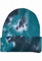 Caciula Beanie Tie Dye pentru Copii gri bleu Urban Classics