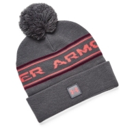 Caciula Beanie Under ARMOUR Ua Halftime Pom Beany Unisex pentru adulti pentru Barbati gri