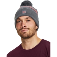 Caciula Beanie Under ARMOUR Ua Halftime Pom Beany Unisex pentru adulti pentru Barbati gri