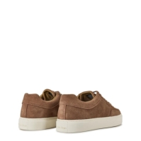 Calvin Klein cu siret SUEDE maro alb