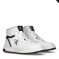 Calvin Klein Jeans CKJ High Top Snkr copii alb