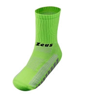 Jambiere de fotbal Tecnika BASSA Zeus verde fosforescent