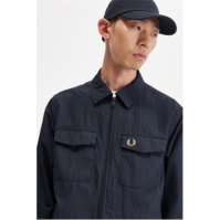 Camasa Fred Perry cu fermoar bleumarin