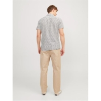 Camasa Jack and Jones Print SS pentru barbati alb